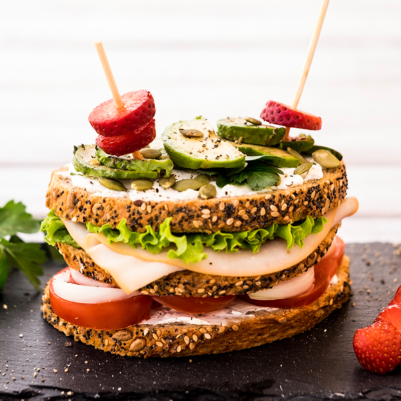 可换盘三明治机